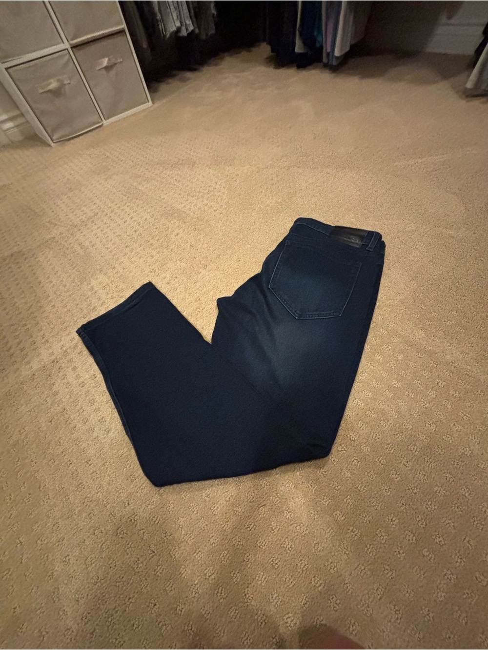 Men’s DKNY Duane Straight Fit Jeans - Dark Indigo Sz 34x32 - Picture 14 of 15